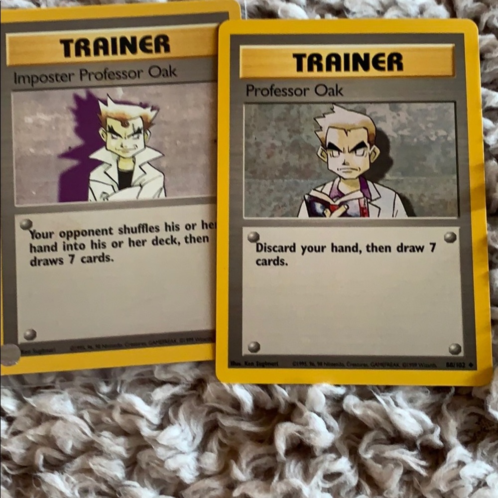 Pokémon trainer rare card 1st edition throwing ext